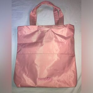Pandora Ice Pink Tote 15x15x3 Vinyl 3 Pocket Shoulder Bag Purse